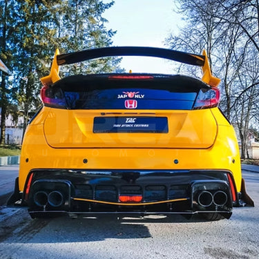 TeamRspeed | 400RR Full Splitter and Diffuser Kit | Honda Civic Type R | FK2 2.0T K20C1 | 2015-2016