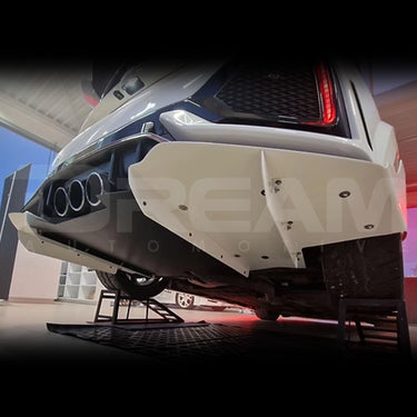 TeamRspeed | 500RR Full Splitter and Diffuser Kit | Honda Civic Type R | FK8 2.0T K20C1 | 2017-2022