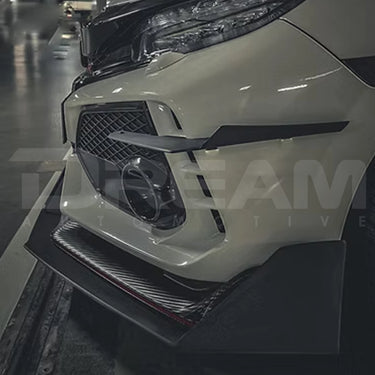 TeamRspeed | 500RR Full Splitter and Diffuser Kit | Honda Civic Type R | FK8 2.0T K20C1 | 2017-2022