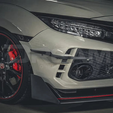 TeamRspeed | 500RR Full Splitter and Diffuser Kit | Honda Civic Type R | FK8 2.0T K20C1 | 2017-2022
