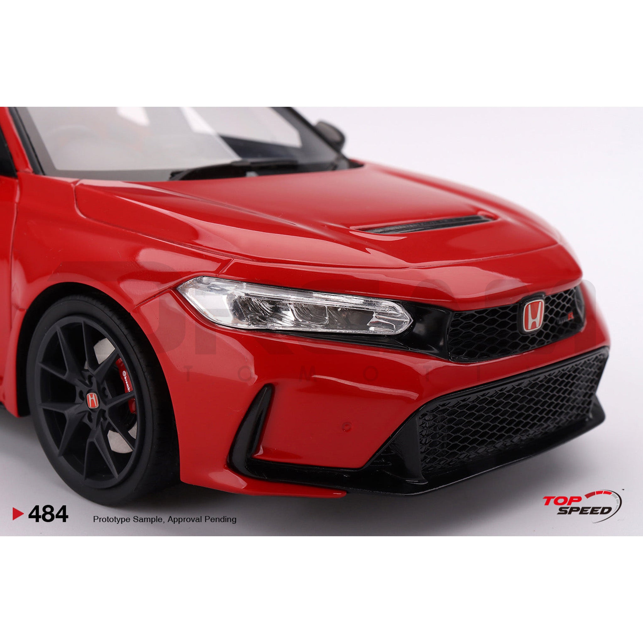 1:18 Honda Civic Type R | FL5 | Rallye Red – Dream Automotive