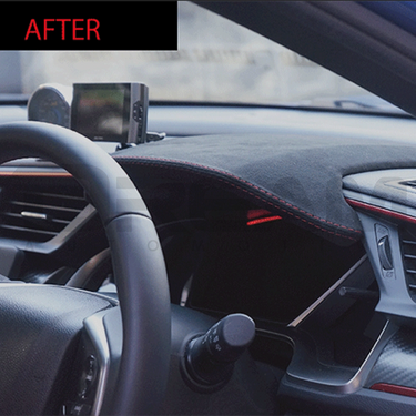 Axis | Ultra Suede Outer Gauge Cover | Honda Civic Type R | FK8 2.0T K20C1 | 2017-2021