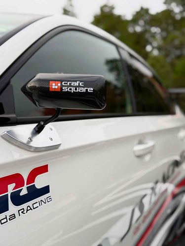 J's Racing | Touring Competition Craft Square Mirrors | Honda Civic Type R | FL5 2.0T K20C1 | 2023+
