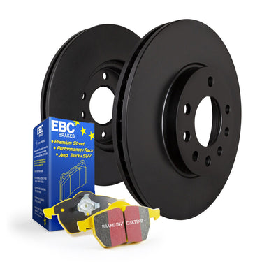 EBC Brakes | Rear Disc and Yellowstuff Pad Kit | Honda Civic Type R | FK2 2.0T K20C1 | 2015-2016