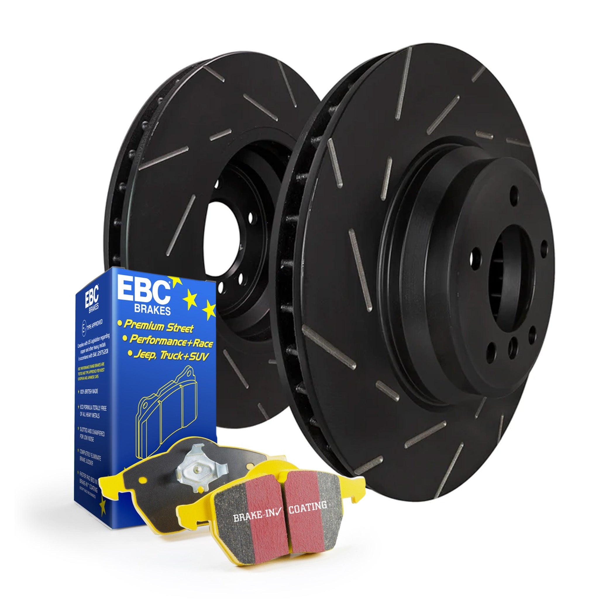 Red Brake Type R EBC Brakes | Rear Disc and Pad Kit | Honda Civic Type R | FK2 2.0T K20 ...