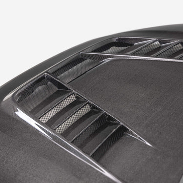 Seibon | TV-Style Double Sided Carbon Fibre Hood | Honda Civic Type R | FL5 2.0T K20C1 | 2023+