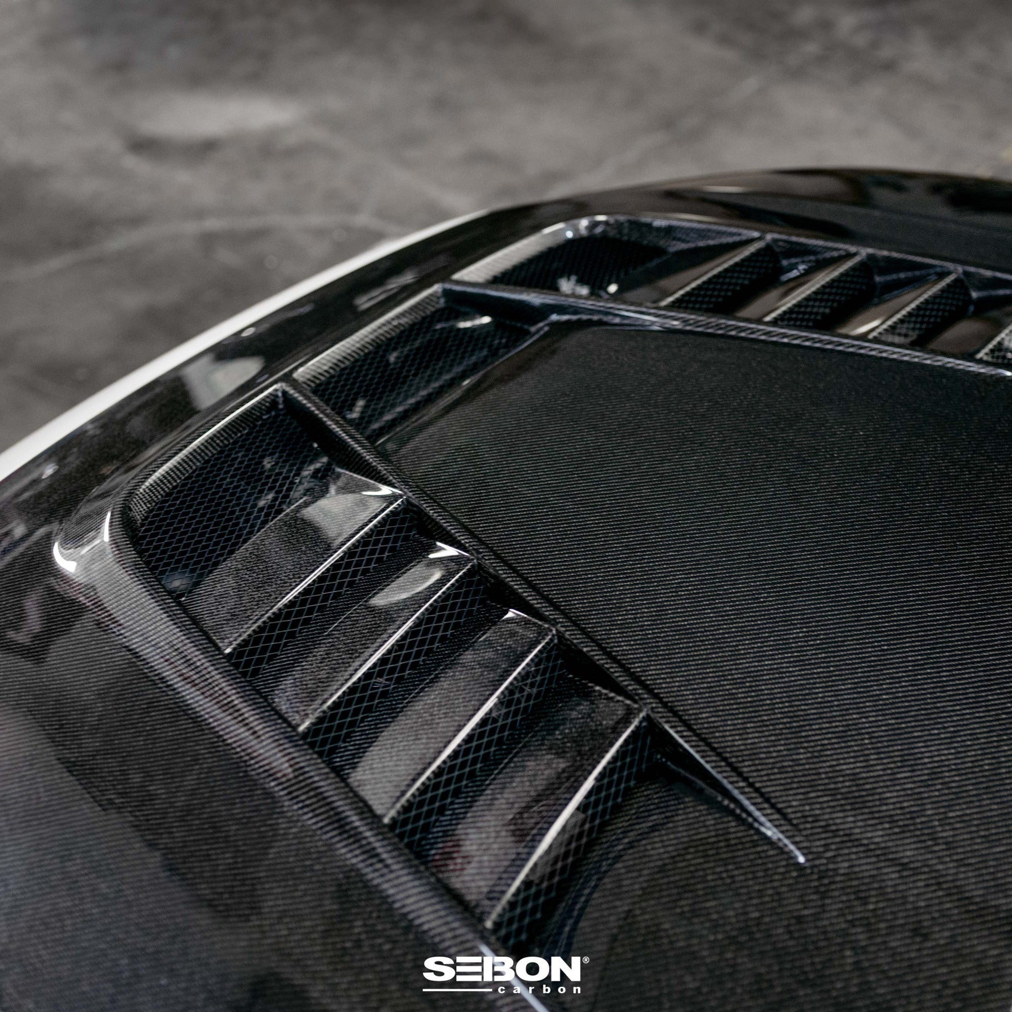 Seibon | TV-Style Double Sided Carbon Fibre Hood | Honda Civic Type R ...