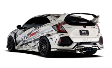 Blitz | FRP Rear Garnish | Honda Civic Type R | FK8 2.0T K20C1 | 2017-2022