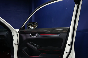Axis | Front Carbon Fibre Door Trim Cover | Honda Civic Type R | FL5 2.0T K20C1 | 2023+