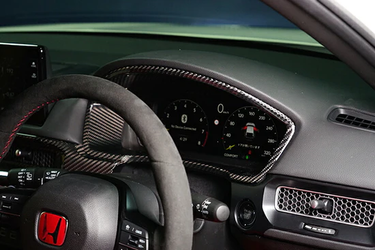 Axis | Carbon Fibre Speedometer Inner Hood Cover | Honda Civic Type R | FL5 2.0T K20C1 | 2023+
