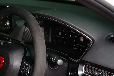Axis | Carbon Fibre Speedometer Inner Hood Cover | Honda Civic Type R | FL5 2.0T K20C1 | 2023+