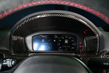 Axis | Carbon Fibre Speedometer Inner Hood Cover | Honda Civic Type R | FL5 2.0T K20C1 | 2023+