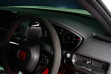 Axis | Carbon Fibre Speedometer Inner Hood Cover | Honda Civic Type R | FL5 2.0T K20C1 | 2023+