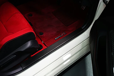 Axis | Carbon Fibre Scuff Plate Cover | Honda Civic Type R | FL5 2.0T K20C1 | 2023+