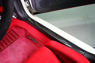 Axis | Carbon Fibre Scuff Plate Cover | Honda Civic Type R | FL5 2.0T K20C1 | 2023+