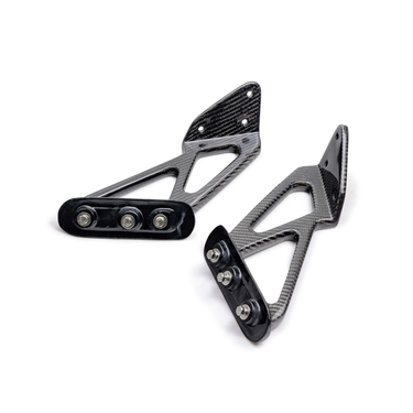 Seibon Carbon | OEM-Style Carbon Fibre Rear Spoiler Mounting Brackets | Honda Civic Type R | FL5 2.0T K20C1 | 2023+