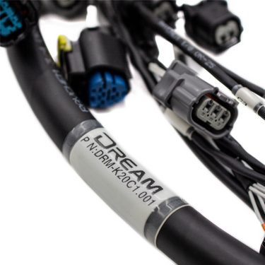 Dream Automotive | FK2 Motorsport Engine Wiring Harness | Honda Civic Type R | FK2 K20C1 2.0T | 2015+