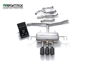 Armytrix Cat-Back Valvetronic Exhaust System | Honda Civic Type R | FK8 2.0T K20C1 | 2017+