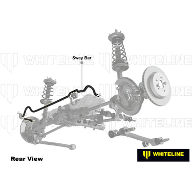 WHITELINE Rear Anti-Roll Bar 22mm Heavy Duty Blade Adjustable | Honda Civic Type R | FK8 2.0T K20C1 | 2017