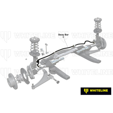 WHITELINE Front Anti-Roll Bar 27mm Heavy Duty Blade Adjustable | Honda Civic Type R | FK8 2.0T K20C1 | 2017+