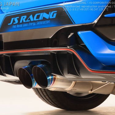 J's Racing FX-PRO Full Titanium Dual Muffler 70RS Exhaust System | Honda Civic Type R | FK8 2.0T K20C1 | 2017+