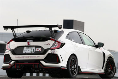 J's Racing 3D GT-Wing Type-1 Wet Carbon 1600mm | Honda Civic Type R | FK8 2.0T K20C1 | 2017+