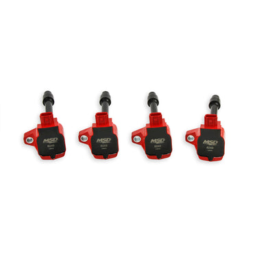 MSD | Ignition Coil Pack Blaster Series Set | Honda Civic Type R | FK2/FK8 2.0T K20C1 | 2015+
