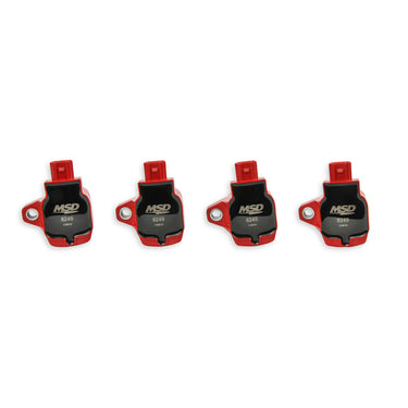 MSD | Ignition Coil Pack Blaster Series Set | Honda Civic Type R | FK2/FK8 2.0T K20C1 | 2015+