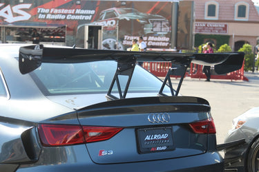 APR Carbon Fiber GTC-300 67'' Adjustable Wing | Audi S3 / RS3 8V 2.0 TFSI | 2013-16