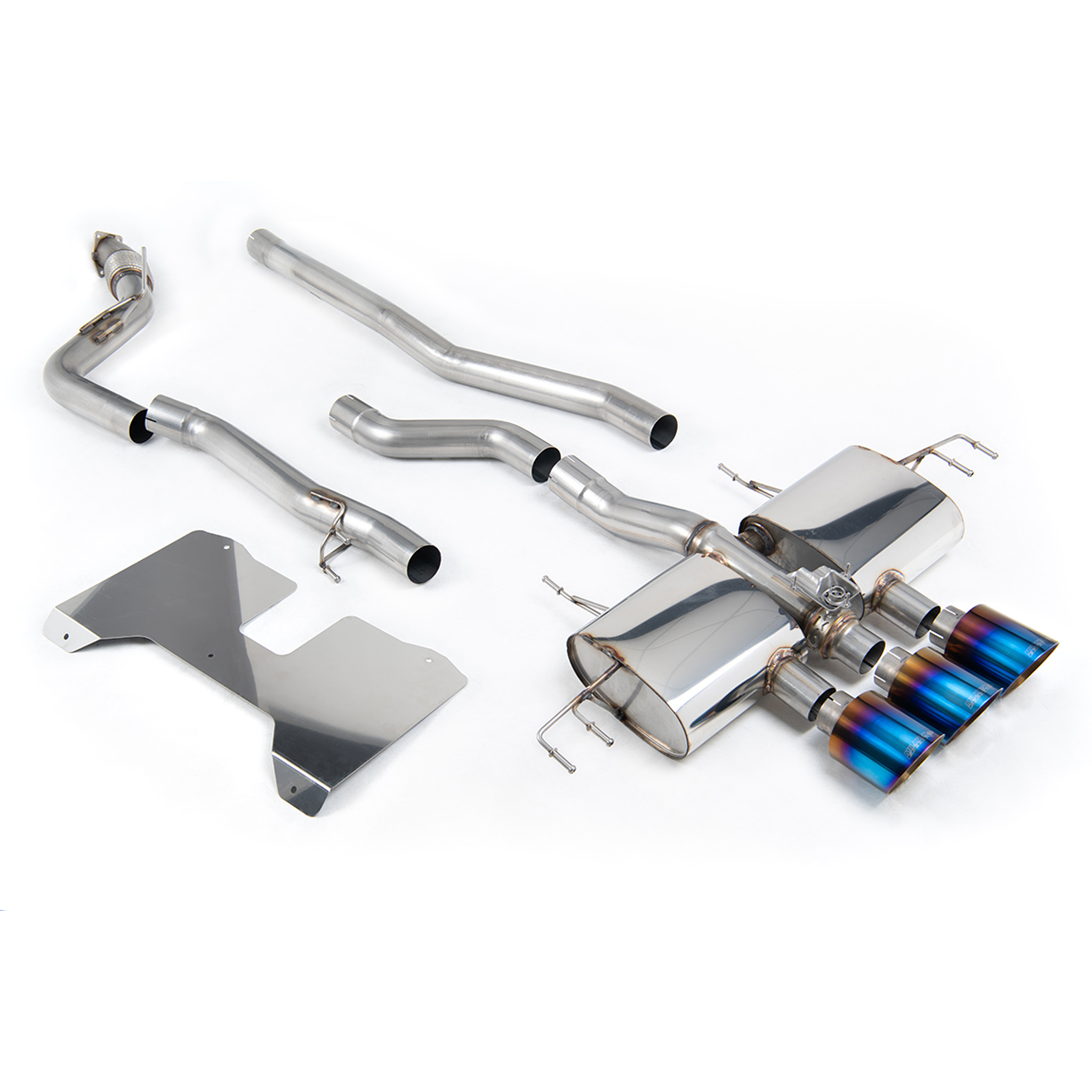Milltek Sport | Valved Exhaust System | Honda Civic Type R | FL5 2.0T ...