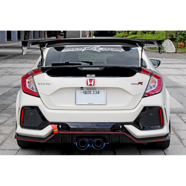 M&M Honda Carbon GT Type Wing | Honda Civic Type R | FK8 2.0T K20C1 | 2017+