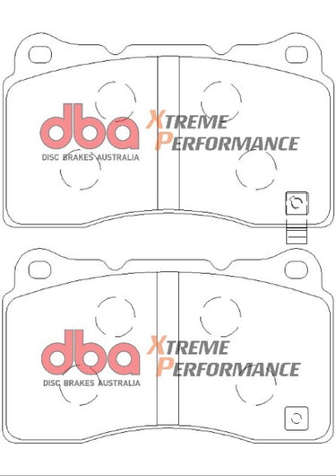 DBA | Xtreme Performance Front Brake Pads | Honda Civic Type R | 2.0T K20C1 |2015+