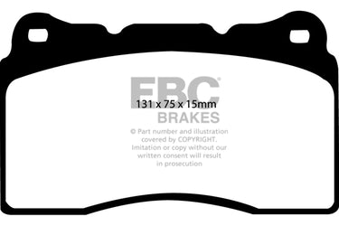 EBC Brakes | Front 2-Piece Disc & Pad Kit | Honda Civic Type R | 2.0T K20C1 | 2015+