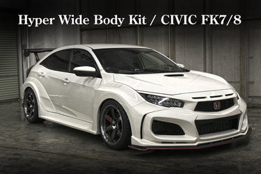 M&M Honda Hyper Wide Body Kit Type | Honda Civic Type R | FK8 2.0T K20C1 | 2017-2021