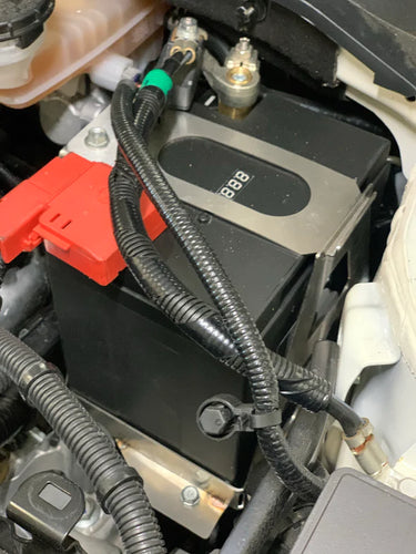 Ballade Sports Stainless Steel Battery Tray | Honda Civic Type R | FK8 2.0T K20C1 | 2017+