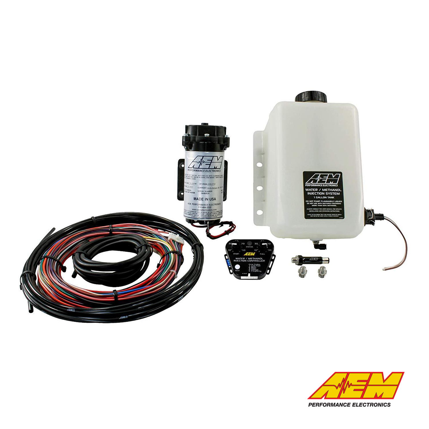 AEM Electronics V2 Water/Methanol Injection Kit | Multi-Input External ...
