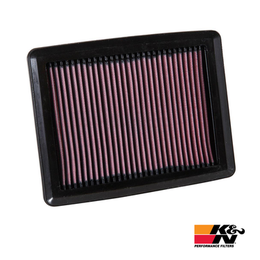K&N High-Flow Air Filter | Honda Civic Type R | FK2 2.0T K20C1 | 2015-2016