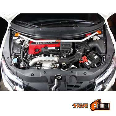 Swave & Summit Aluminium Front Upper Strut Bar | Honda Civic Type R | FK2 2.0T K20C1 | 2015-2016