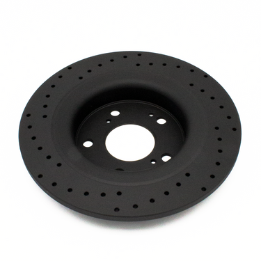 Dream Automotive Thermic Black Rear Drilled Brake Discs | Honda Civic Type R | FK8/FL5 2.0T K20C1 | 2017+