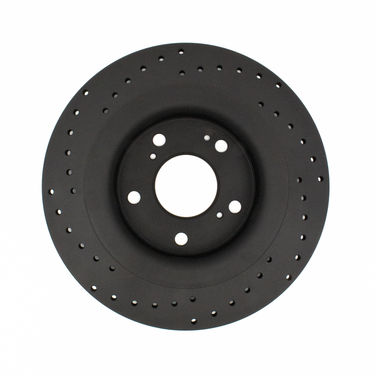 Dream Automotive Thermic Black Rear Drilled Brake Discs | Honda Civic Type R | FK8/FL5 2.0T K20C1 | 2017+