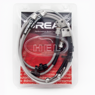 Dream Automotive Braided Brake Lines | Honda Civic Type R | FK8 2.0T K20C1 | 2017+