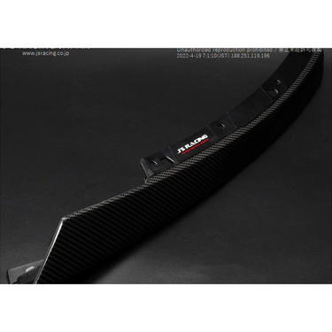 JRA-CET-K8 J's Racing Carbon Front Grille Extension | Honda Civic Type R | FK8 2.0T K20C1 | 2017+
