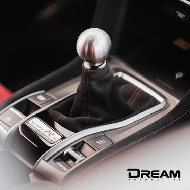 Dream Automotive | Round Weighted Stainless Steel Gear Knob