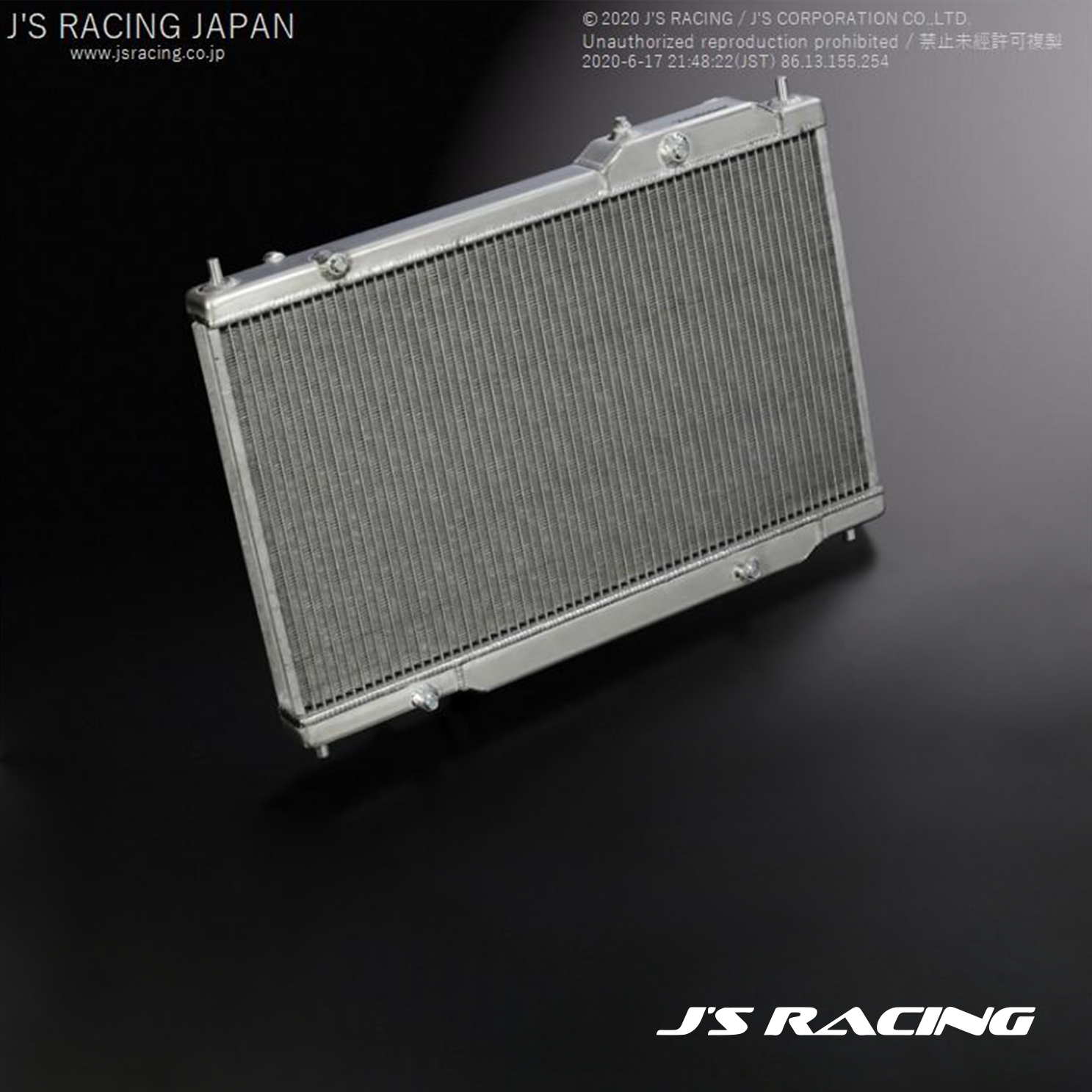 Civic Racing Radiator J's Racing SPL Aluminium Radiator RR | Honda Civic Type R | FK8 2.0T K ...