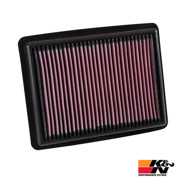K&N High-Flow Air Filter | Honda Civic Type R | FK8 2.0T K20C1 | 2017+