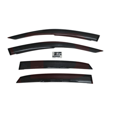 Mugen Ventilated Visor Wind Deflector Set | Honda Civic Type R | FK8 2.0T K20C1 | 2017+