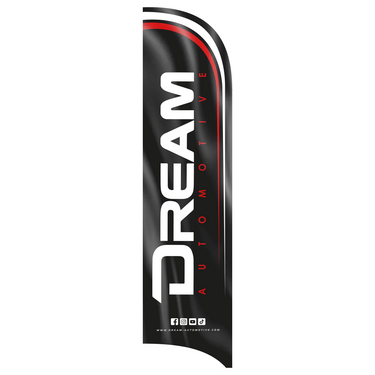 Dream Automotive Teardrop Flag