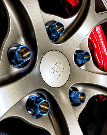 Rampage Titanium Cone Lug Nut Kit | Honda Civic Type R | FK8 2.0T K20C1 | 2017+