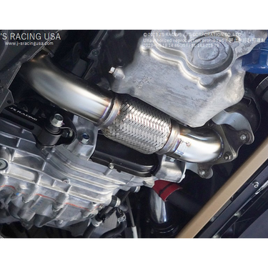 J's Racing | SUS Exhaust Plus Front Pipe 70F | Honda Civic Type R | FK8 K20C1 2.0T | 2017-2022