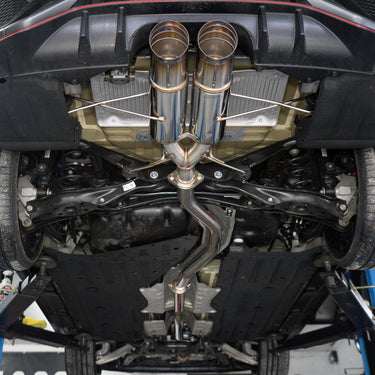 J's Racing SUS Exhaust Plus Dual Semi-Titanium 70RS Exhaust System | Honda Civic Type R | FK8 2.0T K20C1 | 2017+
